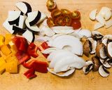 簡単★夏野菜のバルサミコマリネ作り方1写真