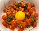 海鮮ユッケ丼作り方6写真