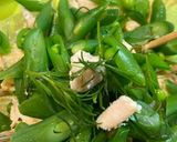 おかひじきと豆のチキンサラダ作り方18写真