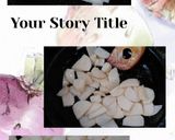 中華風味のかぶガーリック卵とじ(簡単)作り方5写真