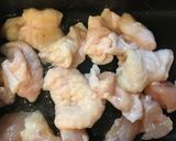鶏皮で一品☆焼き鳥風☆カリカリ☆簡単美味作り方1写真