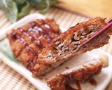 高コスパ！豚こま肉のモンスター豚カツ作り方5写真