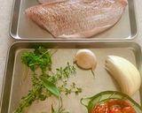 セミドライトマトと鯛のワイン煮作り方1写真