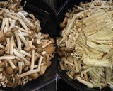 茸とつゆむらさきの山椒煮作り方2写真
