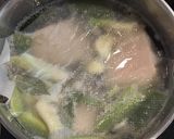 豚バラ肉とチンゲン菜の山椒オイスター煮作り方2写真