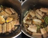 豚バラ肉とチンゲン菜の山椒オイスター煮作り方4写真