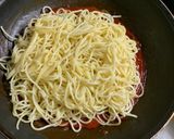 ハンバーグナポリタンパスタ作り方16写真
