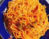 ハンバーグナポリタンパスタ作り方18写真