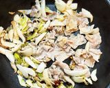 豚とエリンギの旨辛バター醤油パスタ作り方2写真