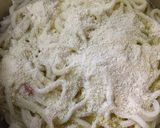 簡単!カルボナーラうどん作り方4写真