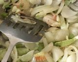 あまり物で　海苔の佃煮パスタ作り方1写真