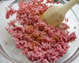 再現!ガストのチーズINハンバーグ作り方3写真