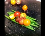 簡単のせ☆飾り可愛い花トマトサラダ♪作り方13写真