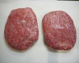 再現!ガストのチーズINハンバーグ作り方5写真