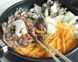 野菜たっぷり 甘辛牛丼作り方3写真