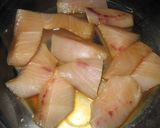 かじきと野菜の旨うま味噌だれレンジ蒸し作り方1写真