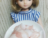 リカちゃん♡ネギ 小松菜 豚肉の蒸し焼き作り方6写真