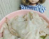 リカちゃん♡ネギ 小松菜 豚肉の蒸し焼き作り方14写真