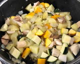 鍋ひとつ♡海老と夏野菜のスパイシー炒め♡作り方6写真