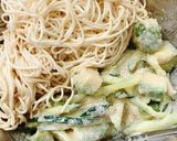 アボキュウ明太子のとうふそうめん風作り方4写真