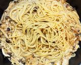 岩海苔のクリームパスタ作り方4写真