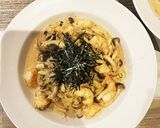 岩海苔のクリームパスタ作り方5写真
