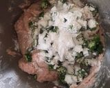 オクラと豆腐の照り焼きハンバーグ作り方4写真