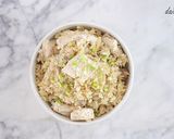 豆腐の玄米炊き込みご飯作り方15写真