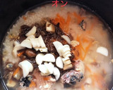 サバ缶とシジミの炊き込みごはん作り方9写真