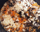 サバ缶とシジミの炊き込みごはん作り方10写真