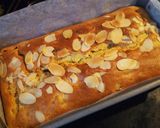チョコ in バナナパウンドケーキ☆作り方5写真
