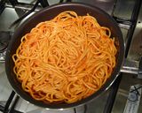 残り物パスタで一品★小麦deECOパスタ作り方2写真