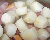圧力鍋でベーコンと里芋の塩煮作り方2写真
