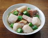 圧力鍋でベーコンと里芋の塩煮作り方6写真