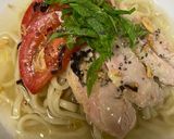賄い！鶏もも肉とトマトの冷やし沖縄そば！作り方6写真