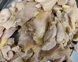 賄い！鶏もも肉とトマトの冷やし沖縄そば！作り方2写真