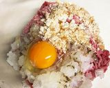 大人気♡ロコモコ丼作り方1写真