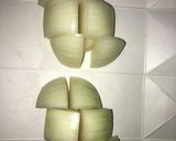 コストコの牛肉でストロガノフ風♪作り方1写真