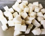 少量版の簡易カクテキ(大根キムチ)♪作り方1写真