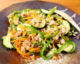 簡単♪挽肉とピーマンの甘辛生姜炒め作り方5写真
