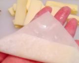 簡単！ワンタンの皮でチーズ揚げ◎作り方3写真