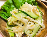 簡単ササミともやしとキュウリの中華サラダ作り方6写真
