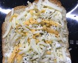 韓国クリームガーリックブレッド風トースト作り方5写真