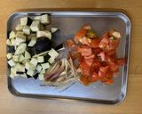 夏野菜でさっぱりぶっかけそうめん♪作り方1写真