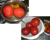 冷凍保存用　トマトソース作り方1写真