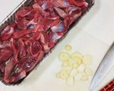 適当 砂肝炒め作り方1写真