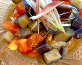 夏野菜でさっぱりぶっかけそうめん♪作り方5写真
