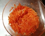 新玉ねぎと人参と鰺フライの酢の物作り方3写真