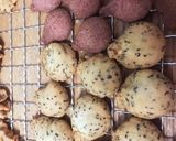 絞り出しクッキー3種（バター、紅茶、苺）作り方8写真