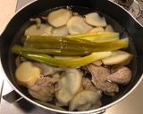 *牛すじ煮込み(どて煮)*。作り方2写真